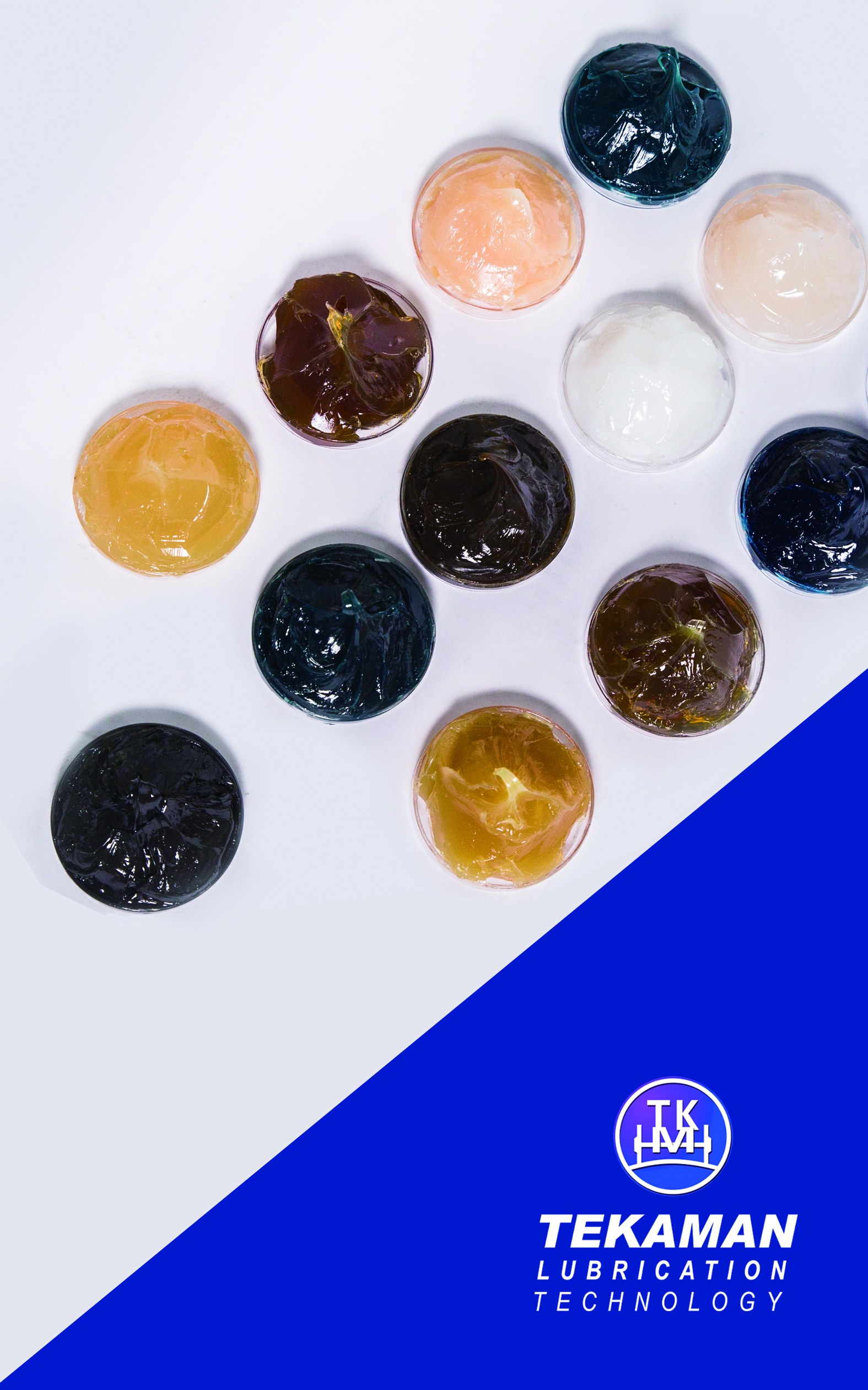 TEKAMAN grease sample colors